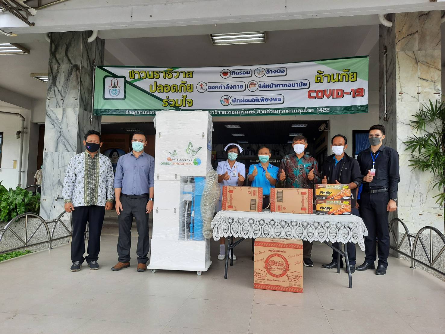 Tim Medis Covid-19 Thailand Selatan Dilengkapi 'Scrubber'