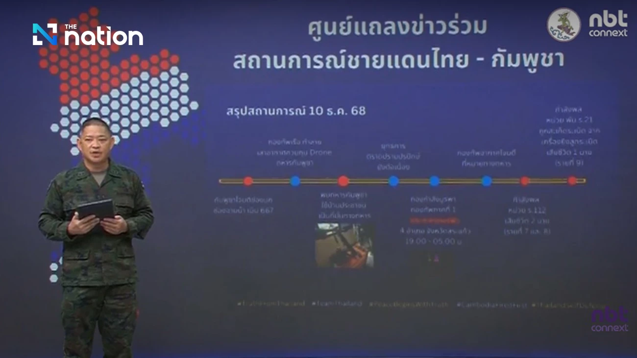 Militer Thailand Berduka untuk 9 Prajurit yang Gugur di Perbatasan Kamboja