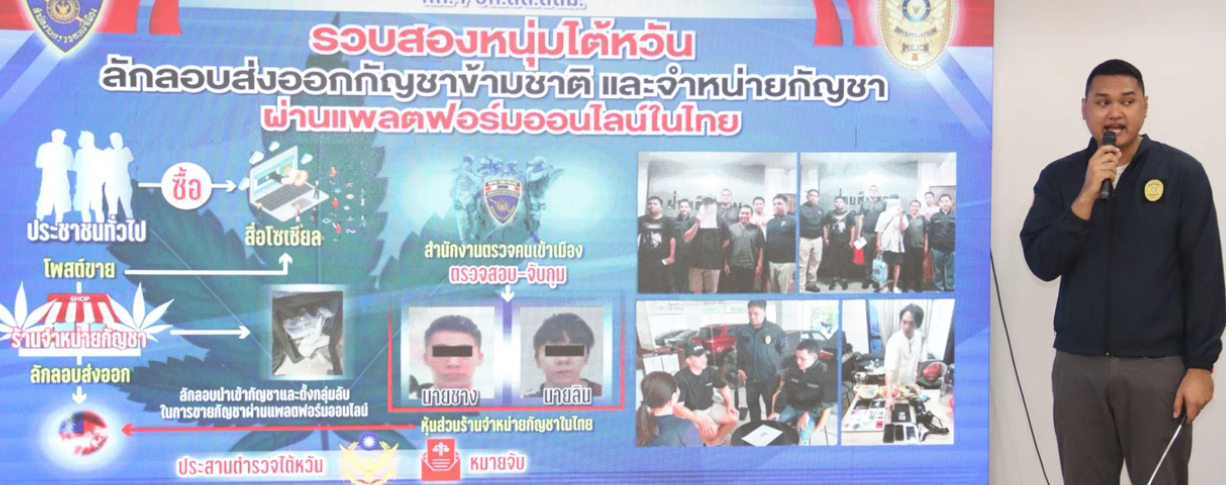 Tiga Geng Asing Beroperasi dari Thailand, dari Taiwan hingga Korsel