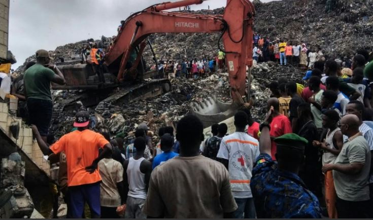 30 Tewas Akibat Tertimpa Longsoran Sampah di TPA Guinea, Korban DIprediksi Bertambah