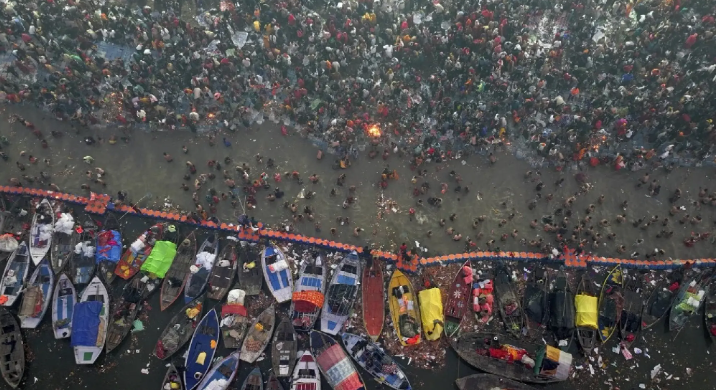 Korban Tewas dalam Festival Hindu Terbesar di Dunia Capai 30 Orang