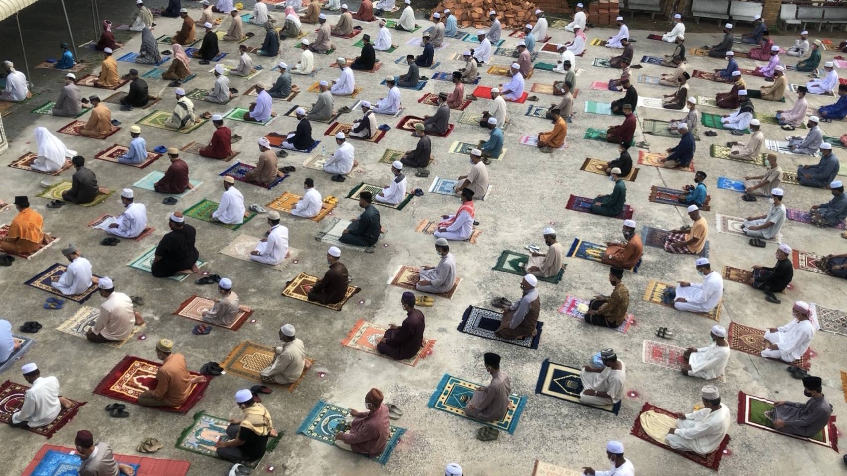 Salat Idul Fitri di Thailand Selatan Saat Covid-19