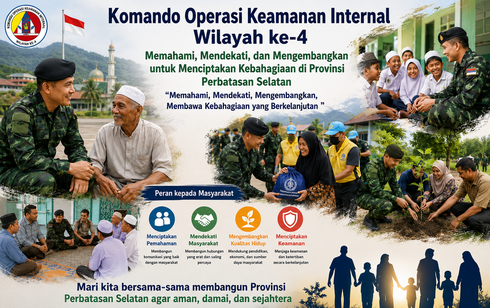 ISOC 4 Berkolaborasi Turun ke Lapangan Dengarkan Suara Masyarakat Thailand Selatan