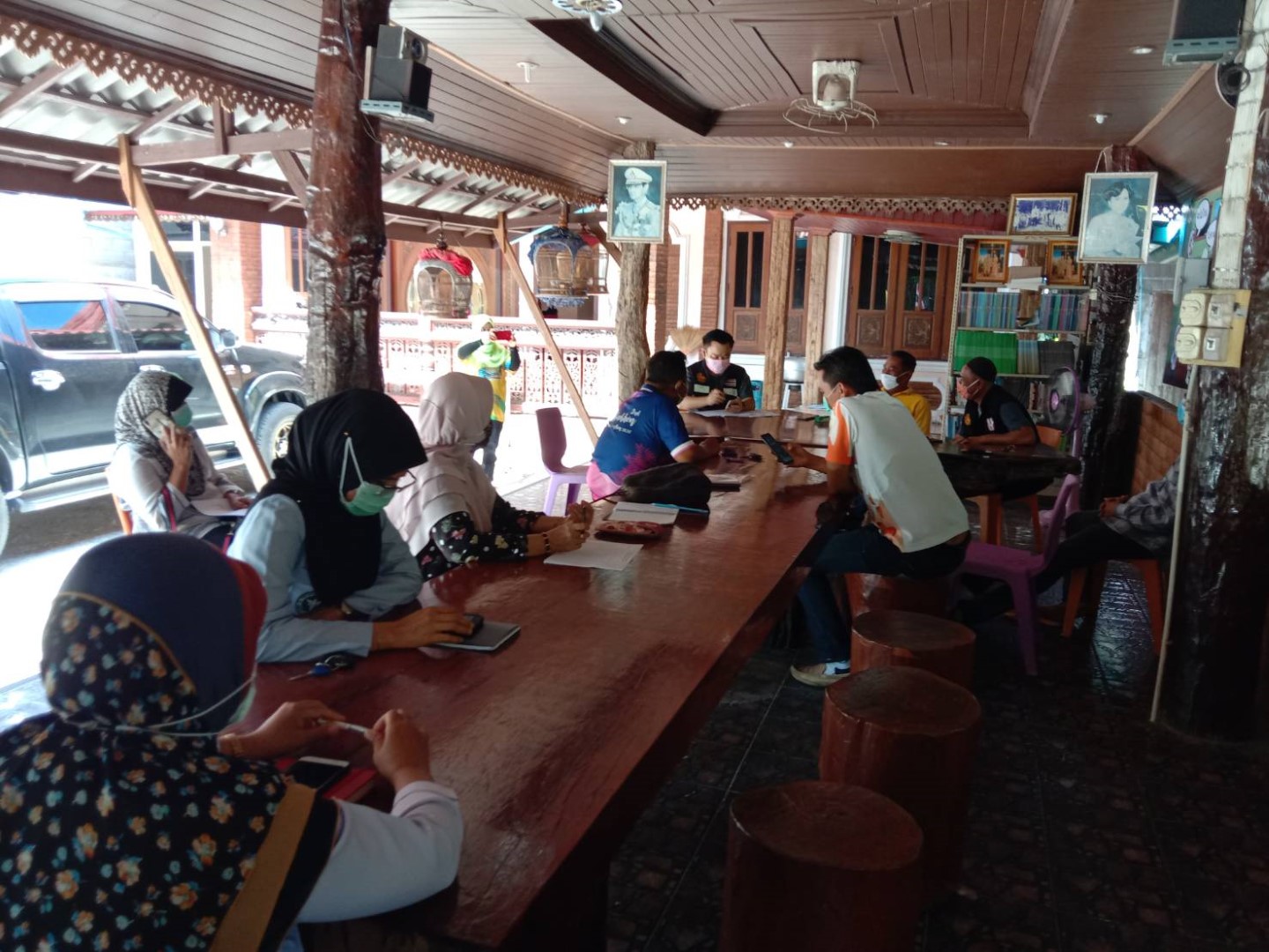 Thailand Selatan Koordinasi Tingkat Desa - Kecamatan Cegah Covid-19
