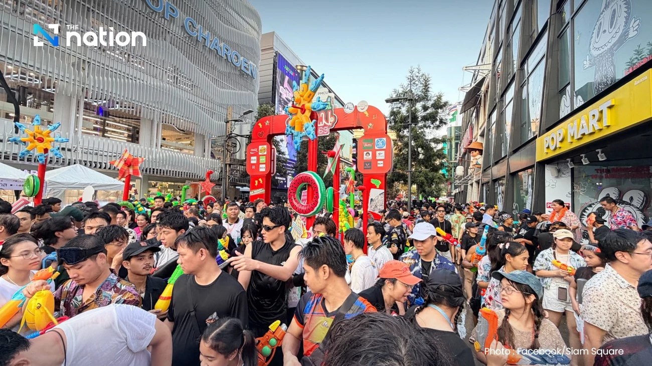 5 Juta Orang Kumpul di Bangkok Meriahkan Songkran, Siam Square Dipadati 1,5 Juta Orang
