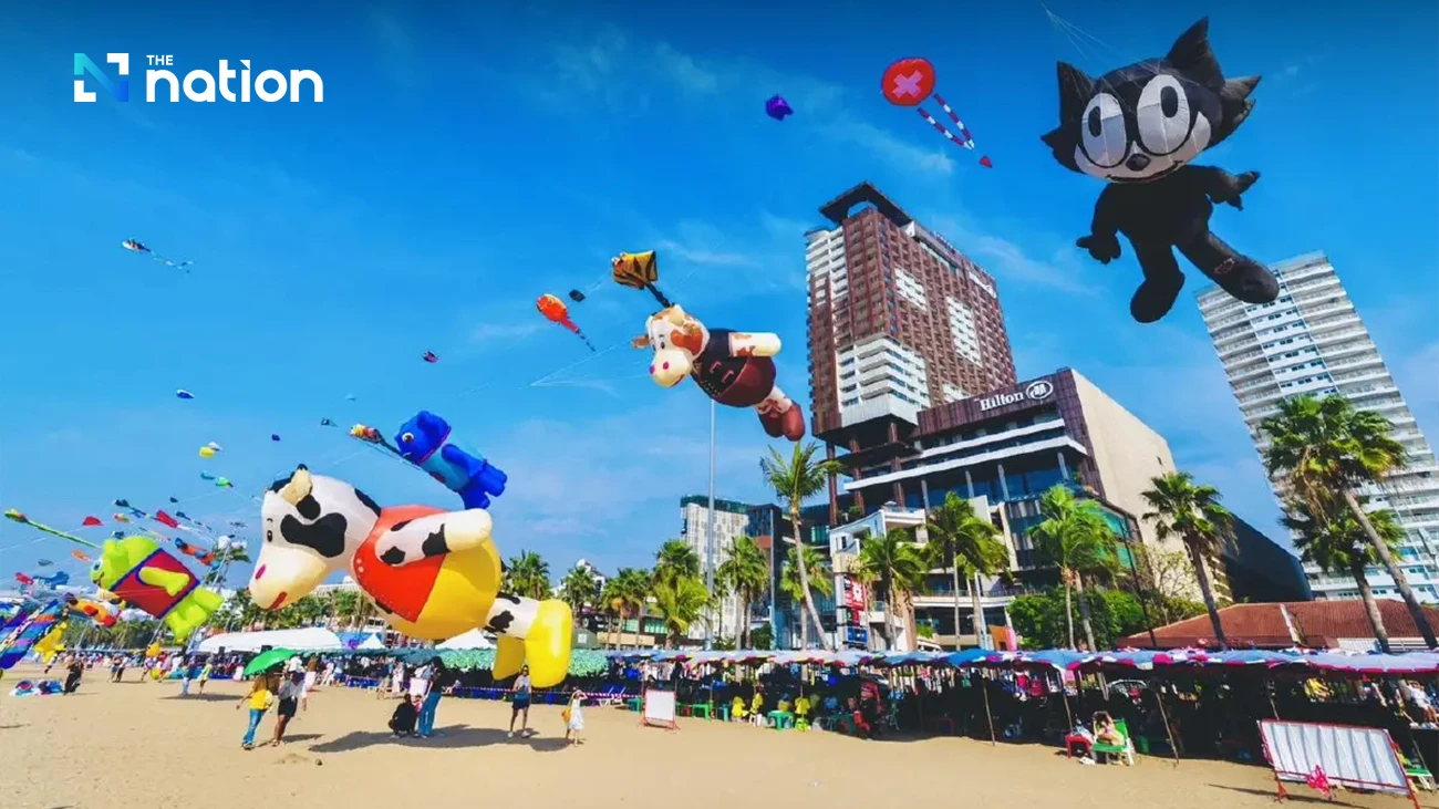 Pattaya Thailand Gelar Festival Layang-Layang Internasional 2026