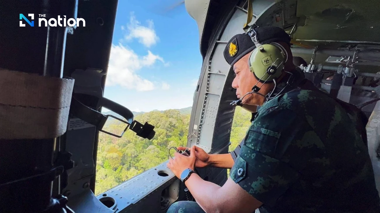 Militer Patroli di Perbatasan Narathiwat Thailand Selatan Perangi Penyelundupan Senjata