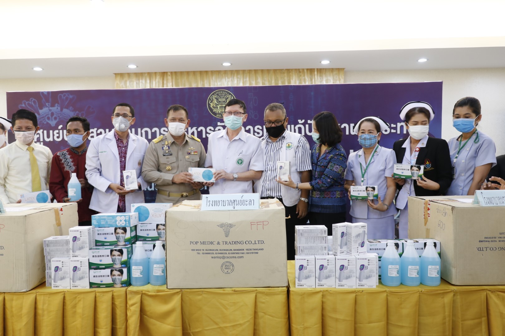 Pelajar Muslim Thailand Bantu Alat Medis untuk Atasi Covid-19