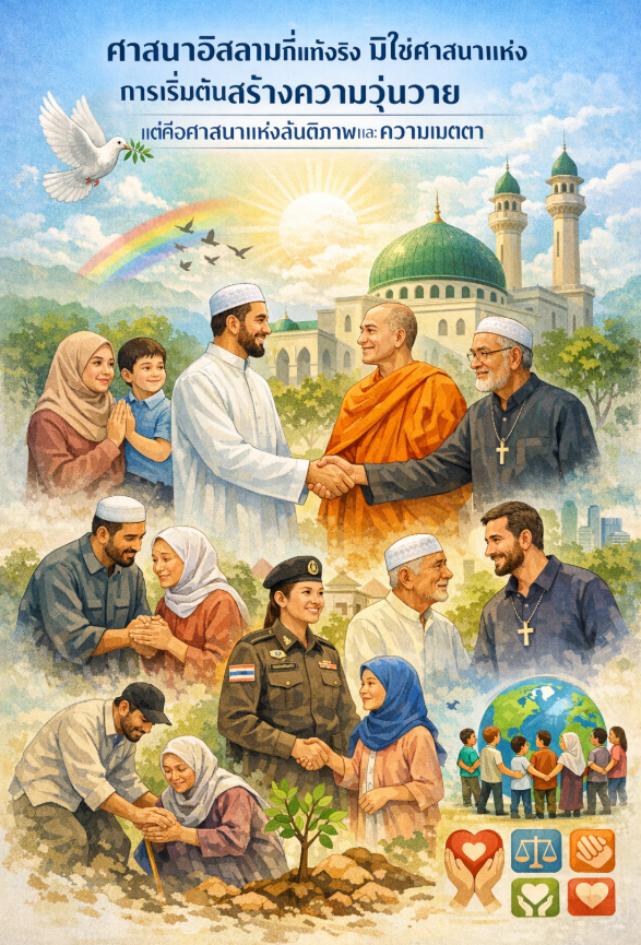 Muslim Sejati Bukan Pribadi yang Menimbulkan Teror dan Kekacauan