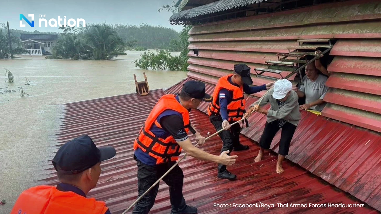 Militer Thailand Dikerahkan Tangani Banjir di 9 Provinsi di Thailand Selatan