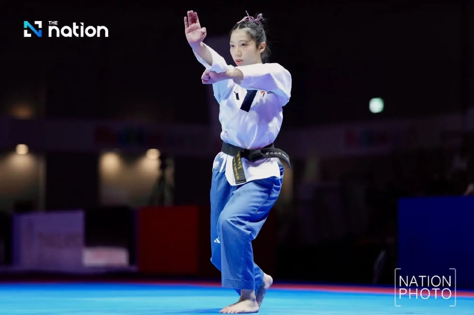 Atlet Taekwondo Thailand Watcharakul Raih Emas Pertama SEA Games 2025